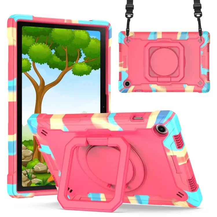 Silicone + PC Bracelet Holder Tablet Case For iPad mini 2024 / mini 6 For Samsung Galaxy Tab A8 10.5 2021 - For Samsung
