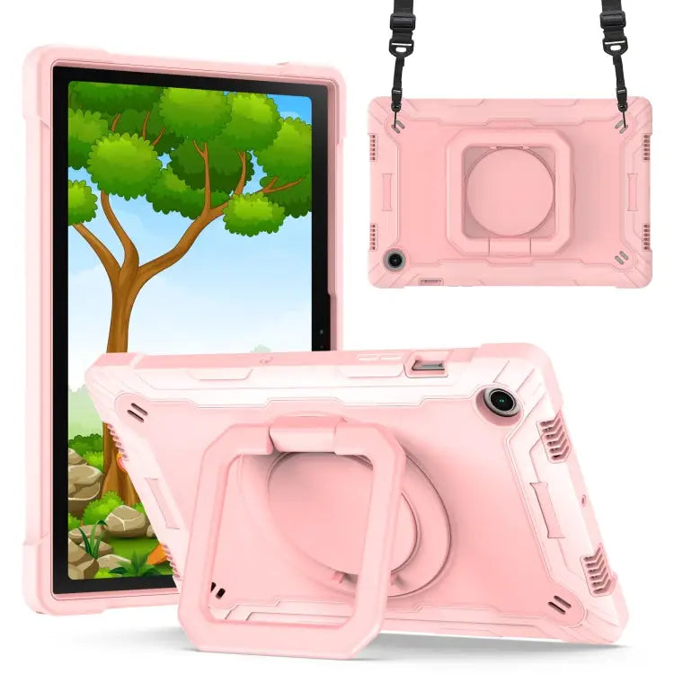 Silicone + PC Bracelet Holder Tablet Case For iPad mini 2024 / mini 6 For Samsung Galaxy Tab A8 10.5 2021 - For Samsung