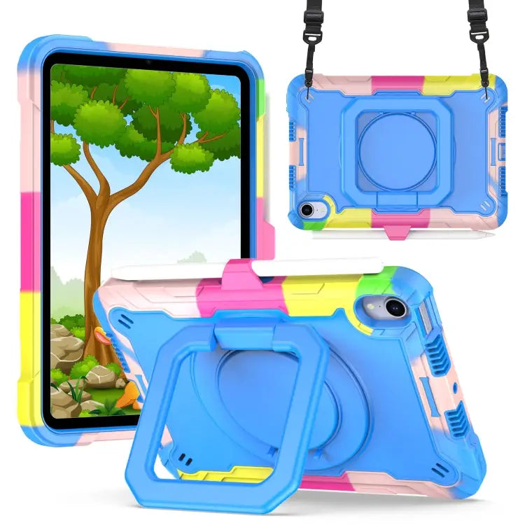 Silicone + PC Bracelet Holder Tablet Case For iPad mini 2024 / mini 6 For Samsung Galaxy Tab A8 10.5 2021 - For iPad
