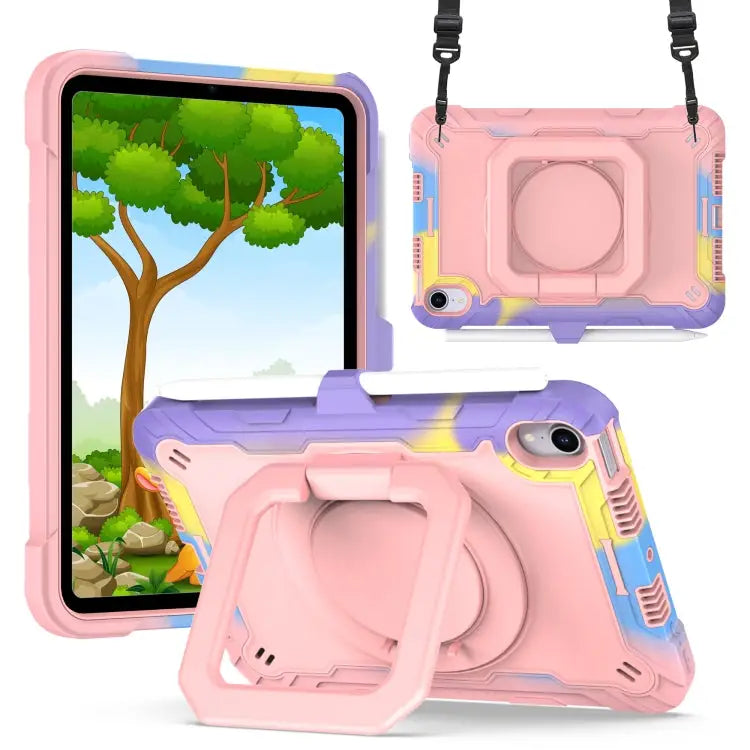 Silicone + PC Bracelet Holder Tablet Case For iPad mini 2024 / mini 6 For Samsung Galaxy Tab A8 10.5 2021 - For iPad