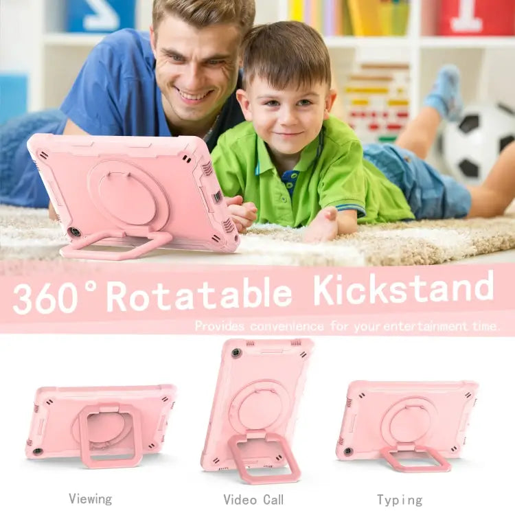 Silicone + PC Bracelet Holder Tablet Case For Lenovo Tab M10 Plus 10.6 3rd Gen 2022 - Mobile Accessories