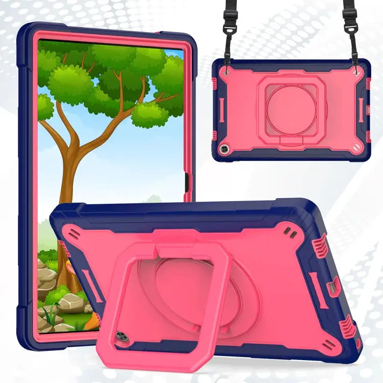 Silicone + PC Bracelet Holder Tablet Case For Lenovo Tab M10 Plus 10.6 3rd Gen 2022 - For Lenovo Tab M10 Plus 10.6 3rd