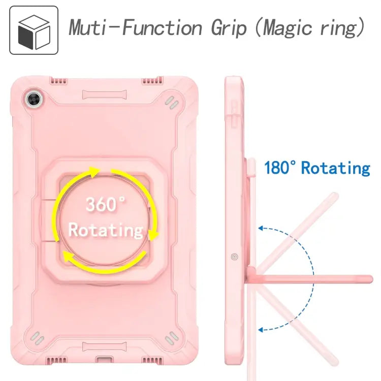 Silicone + PC Bracelet Holder Tablet Case For Lenovo Tab M10 Plus 10.6 3rd Gen 2022 - Mobile Accessories