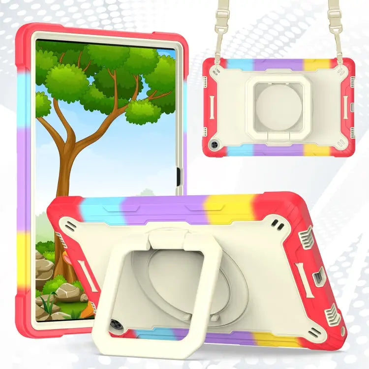 Silicone + PC Bracelet Holder Tablet Case For Lenovo Tab M10 Plus 10.6 3rd Gen 2022 - For Lenovo Tab M10 Plus 10.6 3rd