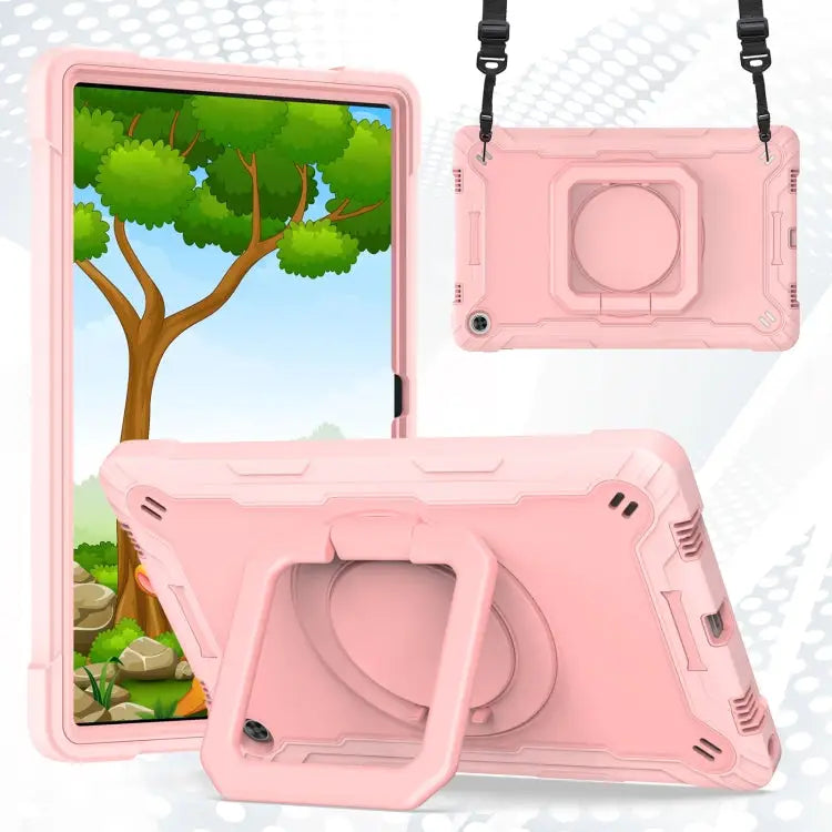 Silicone + PC Bracelet Holder Tablet Case For Lenovo Tab M10 Plus 10.6 3rd Gen 2022 - For Lenovo Tab M10 Plus 10.6 3rd
