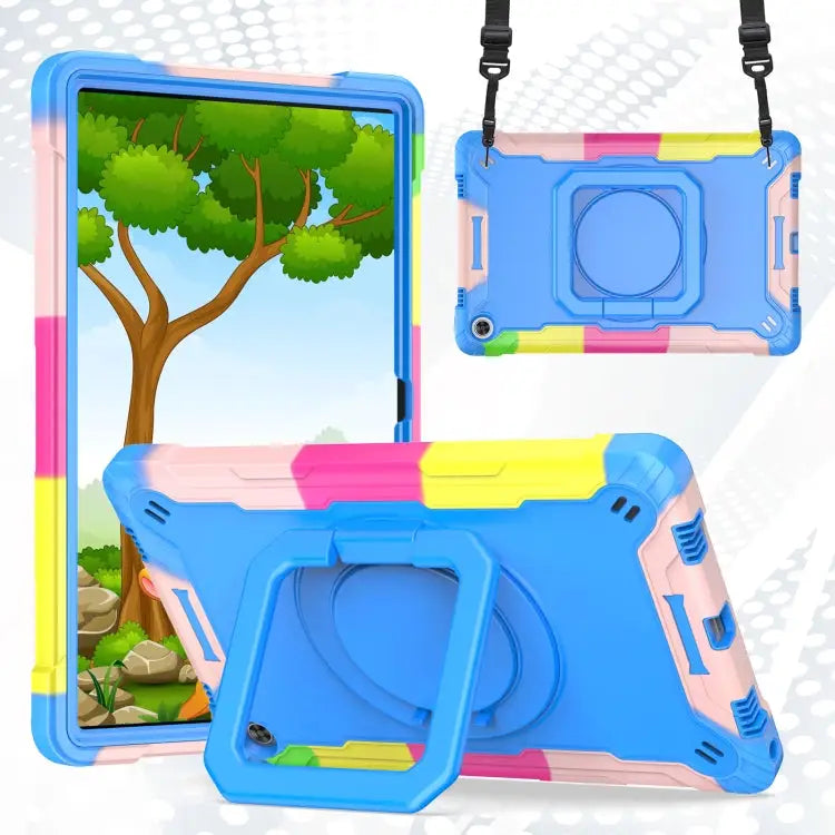 Silicone + PC Bracelet Holder Tablet Case For Lenovo Tab M10 Plus 10.6 3rd Gen 2022 - For Lenovo Tab M10 Plus 10.6 3rd