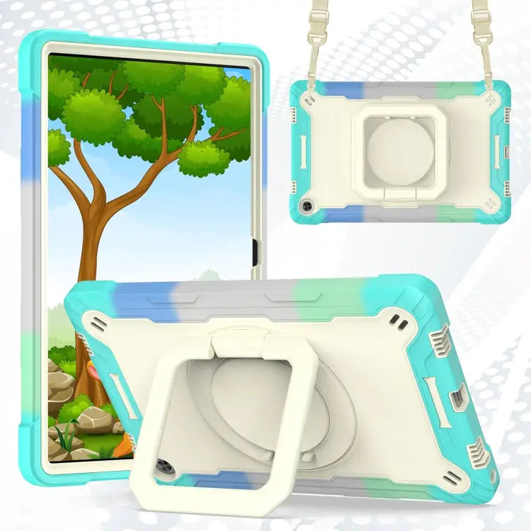 Silicone + PC Bracelet Holder Tablet Case For Lenovo Tab M10 Plus 10.6 3rd Gen 2022 - For Lenovo Tab M10 Plus 10.6 3rd