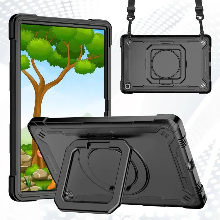 Silicone + PC Bracelet Holder Tablet Case For Lenovo Tab M10 Plus 10.6 3rd Gen 2022 - For Lenovo Tab M10 Plus 10.6 3rd