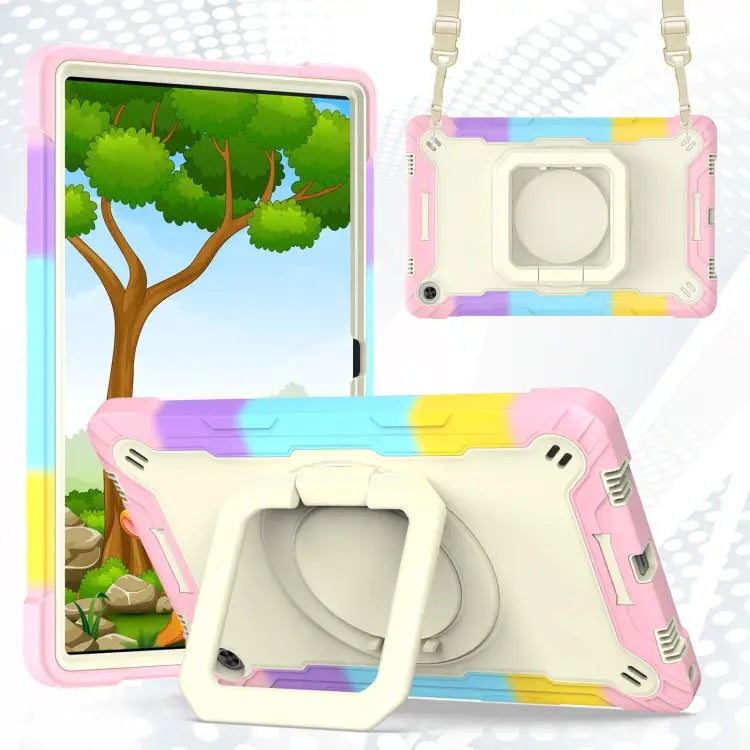 Silicone + PC Bracelet Holder Tablet Case For Lenovo Tab M10 Plus 10.6 3rd Gen 2022 - For Lenovo Tab M10 Plus 10.6 3rd