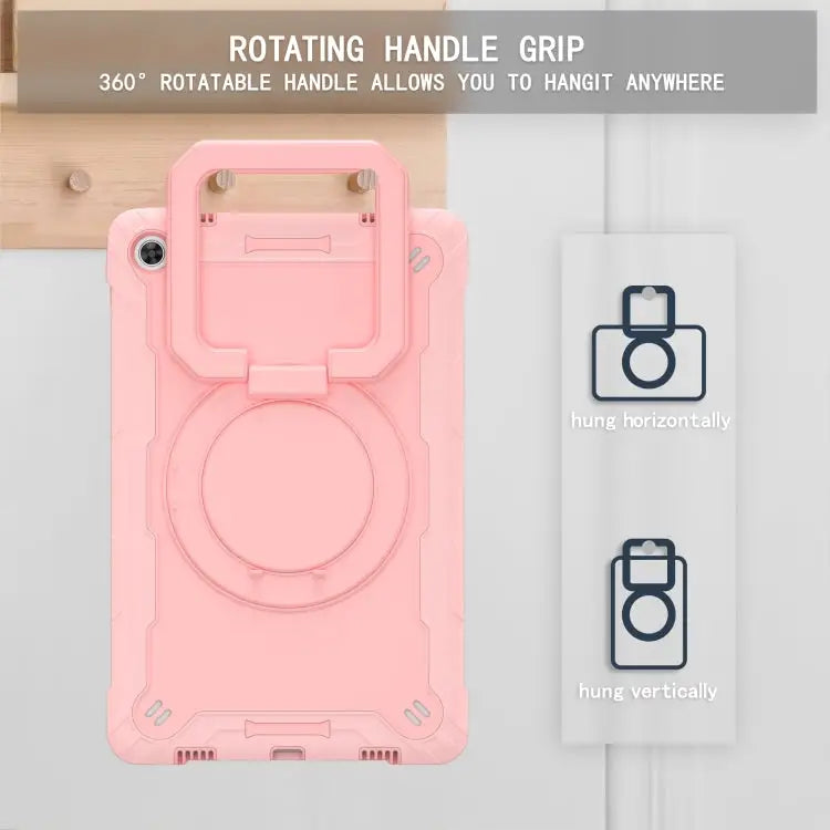 Silicone + PC Bracelet Holder Tablet Case For Lenovo Tab M10 Plus 10.6 3rd Gen 2022 - Mobile Accessories