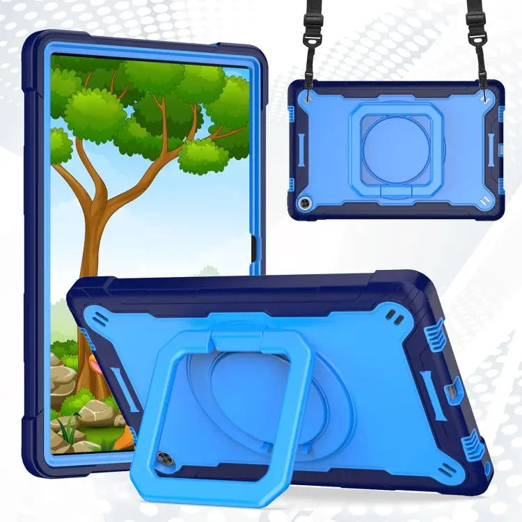 Silicone + PC Bracelet Holder Tablet Case For Lenovo Tab M10 Plus 10.6 3rd Gen 2022 - For Lenovo Tab M10 Plus 10.6 3rd