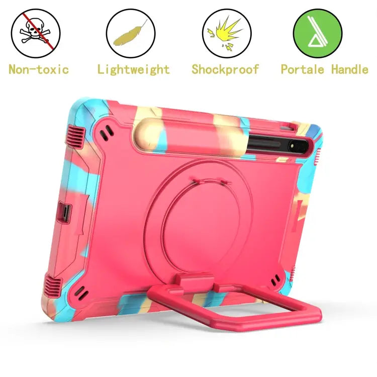 Silicone + PC Bracelet Holder Tablet Case For Samsung Galaxy Tab S7 / S8 - Samsung Accessories