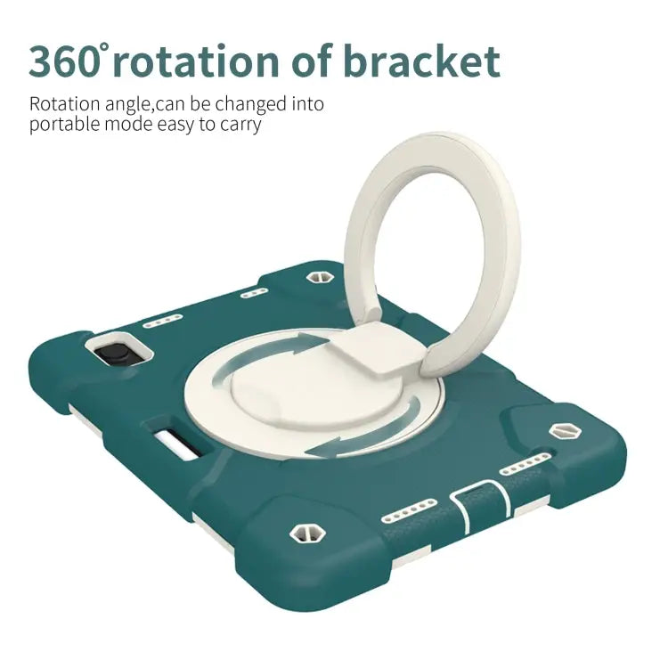 Silicone + PC Full Body Protection Tablet Case With Holder & Strap For iPad mini 2021 For iPad mini 4 2015/mini 2019