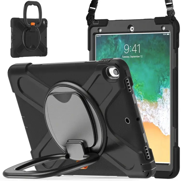 Silicone + PC Protective Case with Holder & Shoulder Strap For iPad Pro 10.5 2017 / Air 10.5 2019 - Apple Accessories