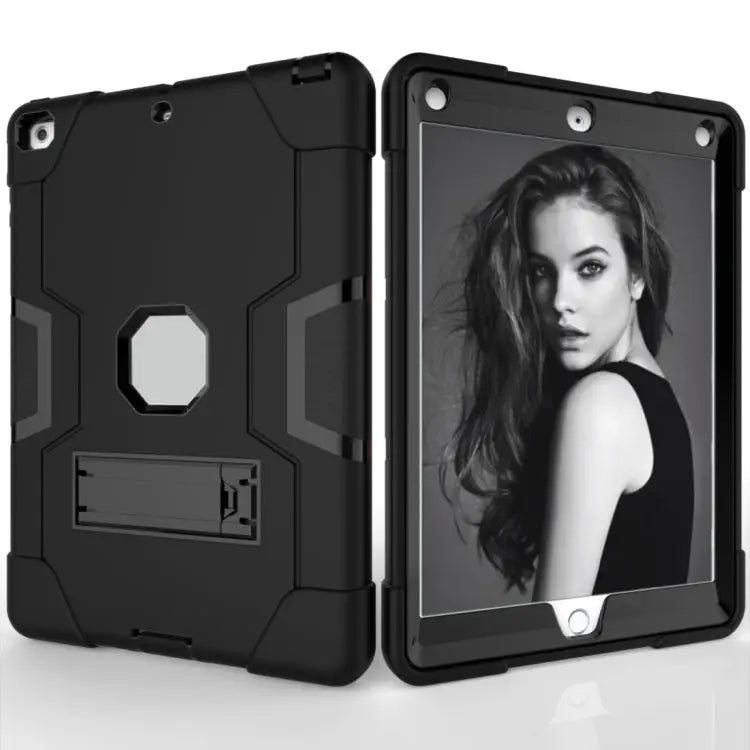 Silicone + PC Protective Case with Stand For iPad 4 / 3 / 2 For iPad mini 3/2/1 - Apple Accessories