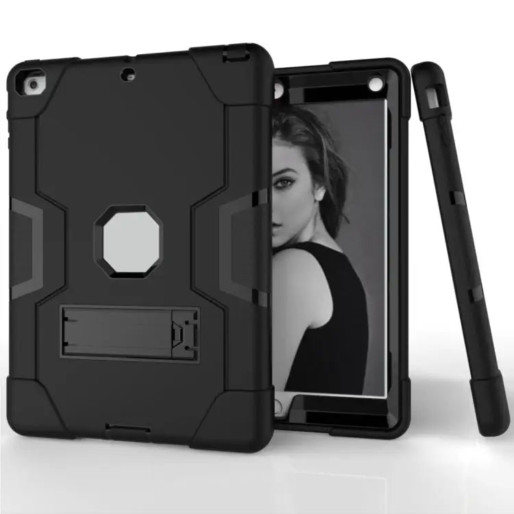 Silicone + PC Protective Case with Stand For iPad 4 / 3 / 2 For iPad mini 3/2/1 - Apple Accessories
