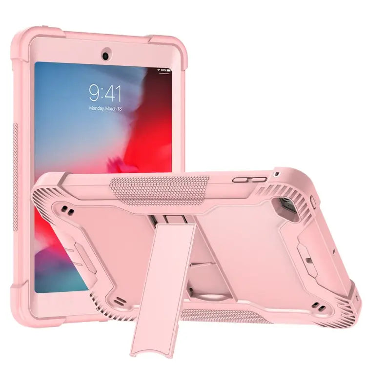 Silicone + PC Shockproof Protective Case with Holder For iPad 10.2 2021 / 2020 / 2019 For iPad Pro 11 inch 2020