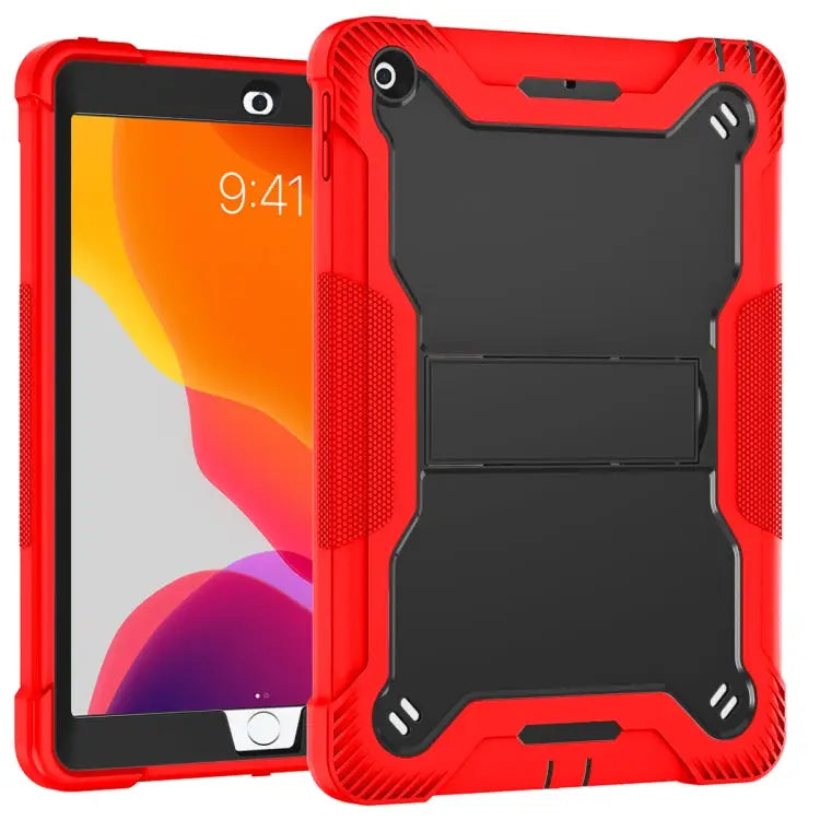 Silicone + PC Shockproof Protective Case with Holder For iPad 10.2 2021 / 2020 / 2019 For iPad Pro 11 inch 2020