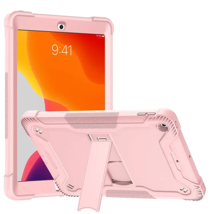 Silicone + PC Shockproof Protective Case with Holder For iPad 10.2 2021 / 2020 / 2019 For iPad Pro 11 inch 2020