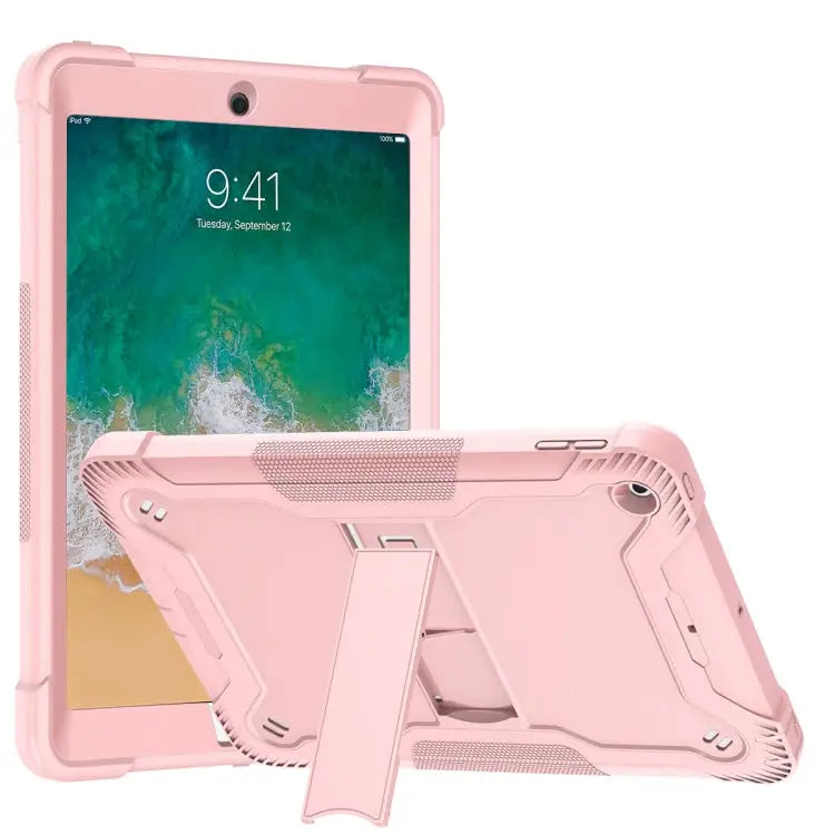Silicone + PC Shockproof Protective Case with Holder For iPad 10.2 2021 / 2020 / 2019 For iPad Pro 11 inch 2020