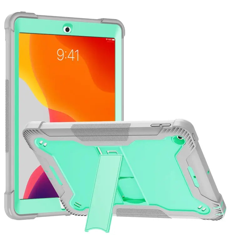 Silicone + PC Shockproof Protective Case with Holder For iPad 10.2 2021 / 2020 / 2019 For iPad Pro 11 inch 2020