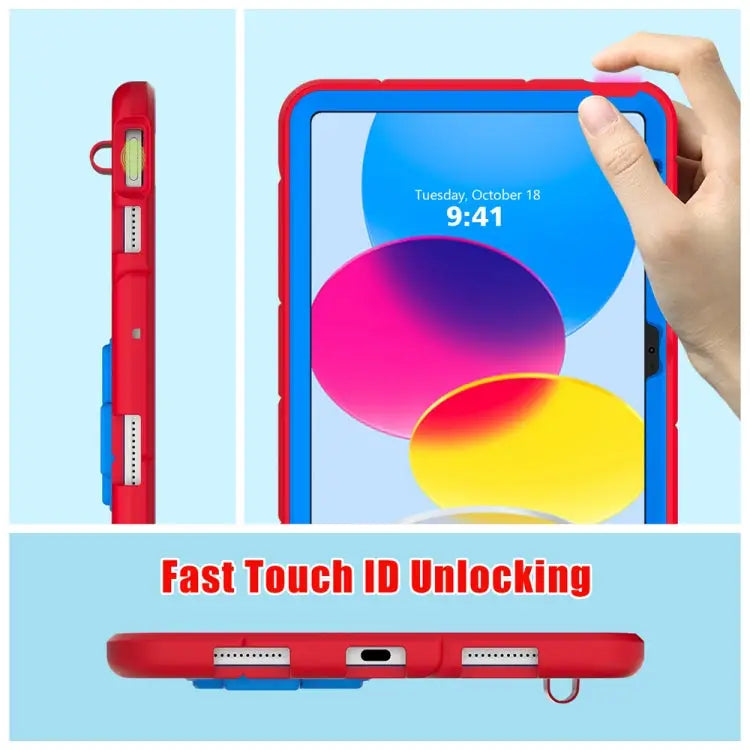Silicone + PC Shockproof Protective Tablet Case For iPad 10th Gen 10.9 2022 - Apple Accessories