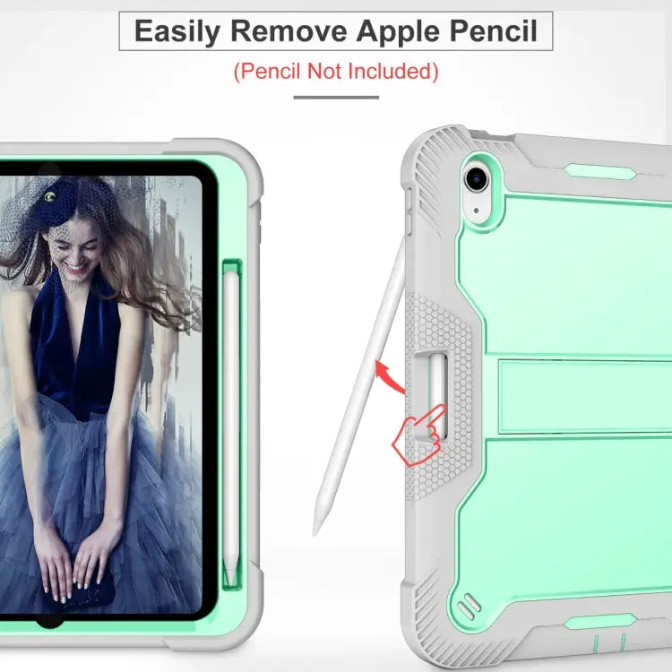 Silicone + PC Shockproof Tablet Case For iPad 10th Gen 10.9 2022 - Apple Accessories