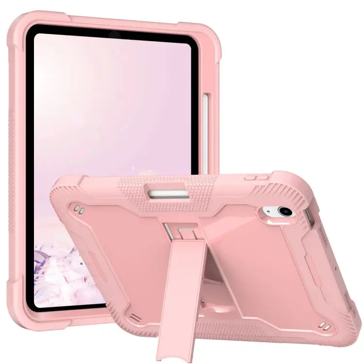 Silicone + PC Shockproof Tablet Case For iPad 10th Gen 10.9 2022 - For iPad 10th Gen 10.9 2022 / Rose Gold - Apple