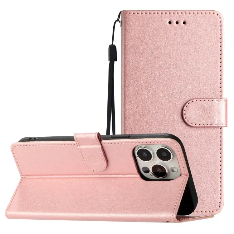 Silk Texture Horizontal Flip Leather Phone Case For iPhone 16 Pro Max For iPhone 16 Pro For iPhone 16 Plus For iPhone
