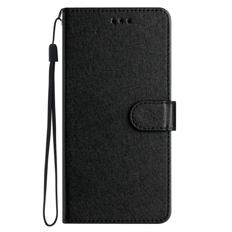 Silk Texture Horizontal Flip Leather Phone Case For iPhone 16 Pro Max For iPhone 16 Pro For iPhone 16 Plus For iPhone