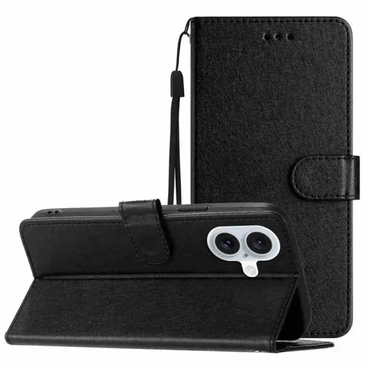 Silk Texture Horizontal Flip Leather Phone Case For iPhone 17 Pro Max For iPhone 17 Pro For iPhone 17 For iPhone 17 Air