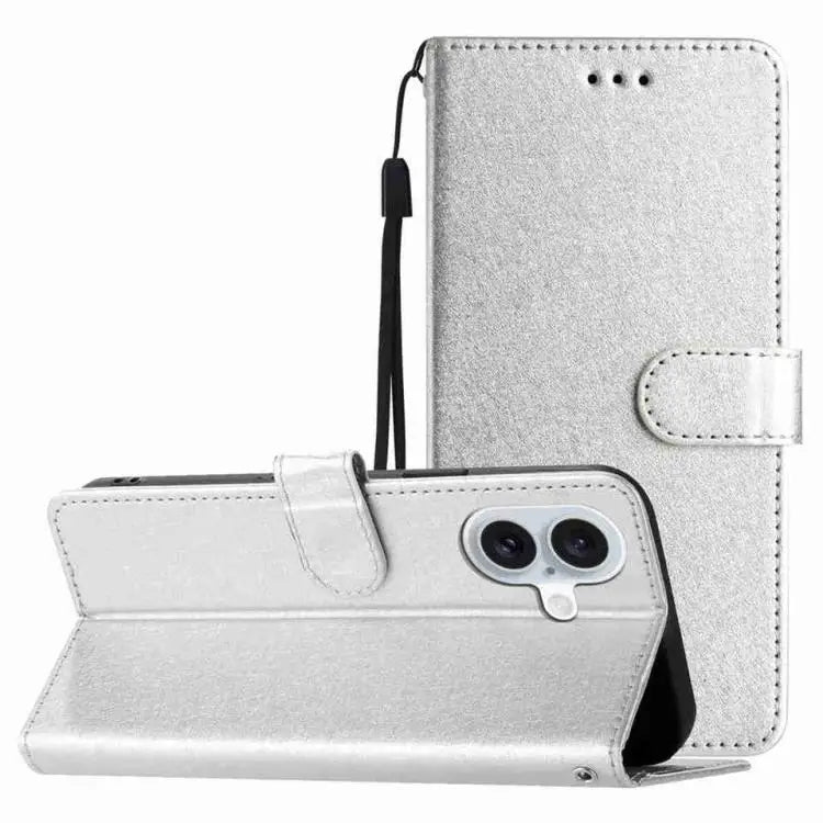 Silk Texture Horizontal Flip Leather Phone Case For iPhone 17 Pro Max For iPhone 17 Pro For iPhone 17 For iPhone 17 Air