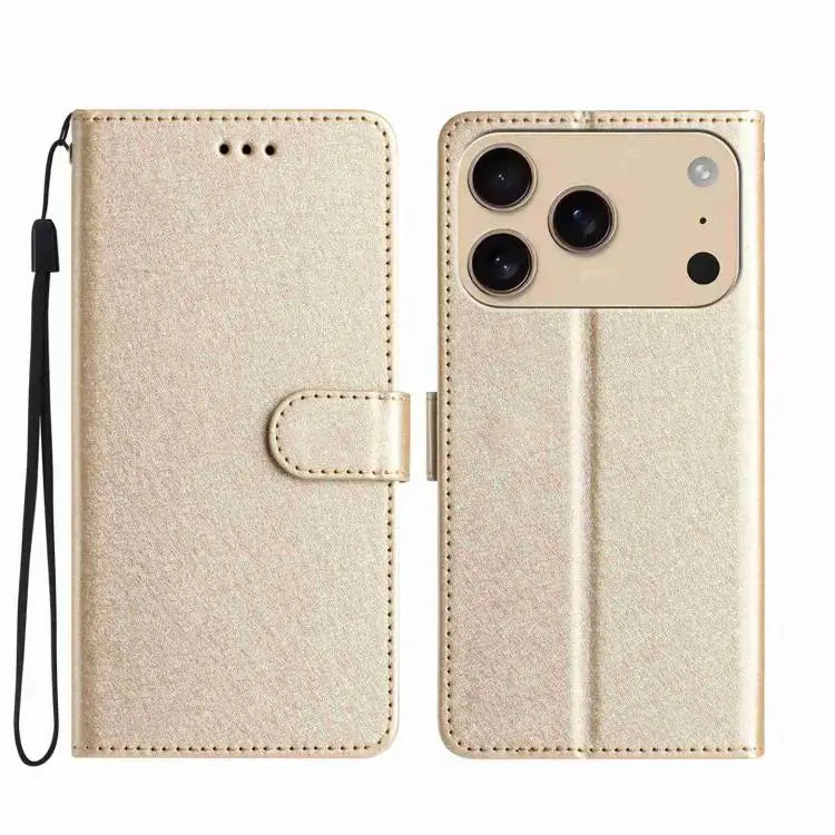 Silk Texture Horizontal Flip Leather Phone Case For iPhone 17 Pro Max For iPhone 17 Pro For iPhone 17 For iPhone 17 Air