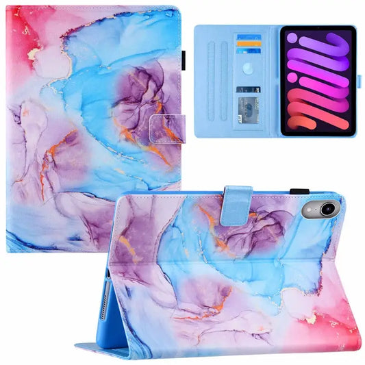 Silk Texture Horizontal Flip Tablet Leather Case with Holder & Card Slot & Sleep / Wake-up Function For iPad mini 2024