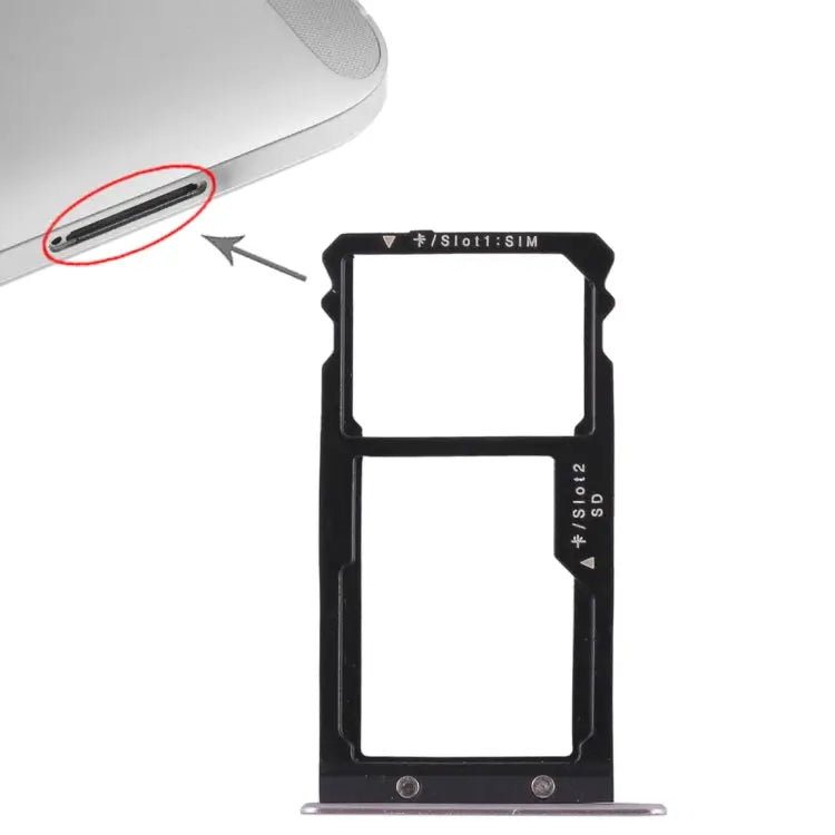 SIM Card Tray + SIM Card Tray / Micro SD Card for Huawei G8 For Huawei G8