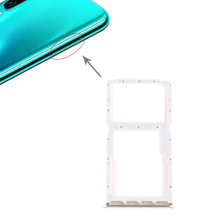 SIM Card Tray + SIM Card Tray / Micro SD Card Tray for Huawei P30 Lite For Huawei P30 Lite - For Huawei P30 Lite