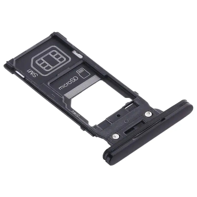 SIM Card Tray + SIM Card Tray + Micro SD Card Tray for Sony Xperia XZ2 For Sony Xperia XZ2