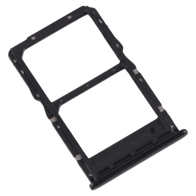 SIM Card Tray + NM Card Tray for Huawei Mate 30 Lite For Huawei Mate 30 Lite - For Huawei Mate 30 Lite / Black