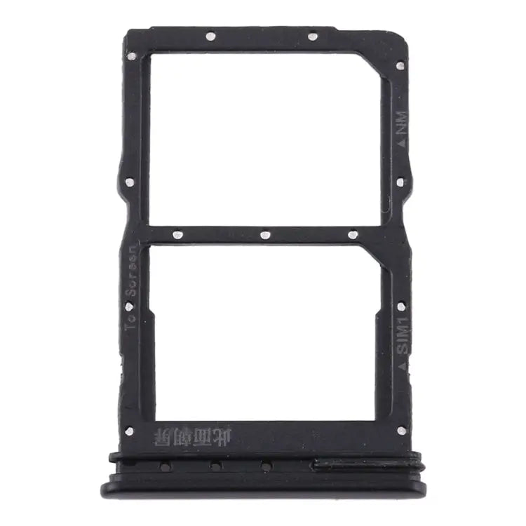 SIM Card Tray + NM Card Tray for Huawei P40 Lite 5G For Huawei P40 Lite 5G
