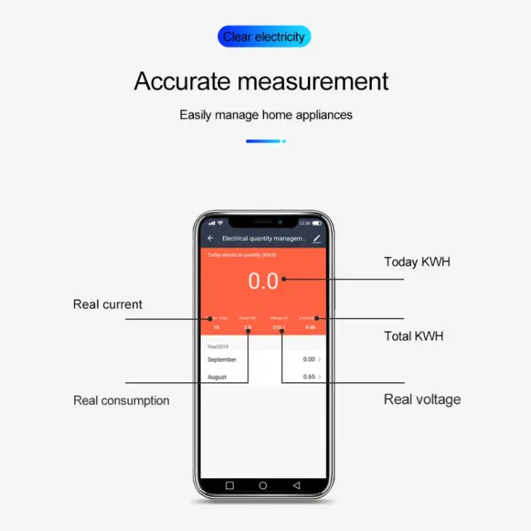 SINOTIMER WDS688 Smart WiFi Single-Phase Power Meter Mobile APP Home Rail Meter 5-60A 230V WDS688 - WDS688