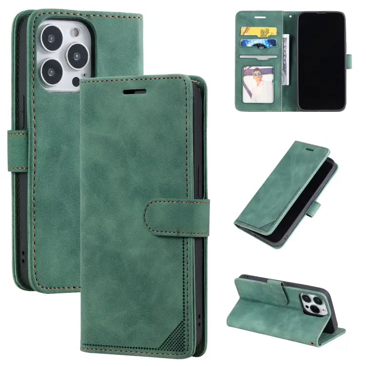 Skin Feel Anti-theft Brush Horizontal Flip Leather Phone Case For iPhone13 Pro Max For iPhone13 Pro For iPhone13