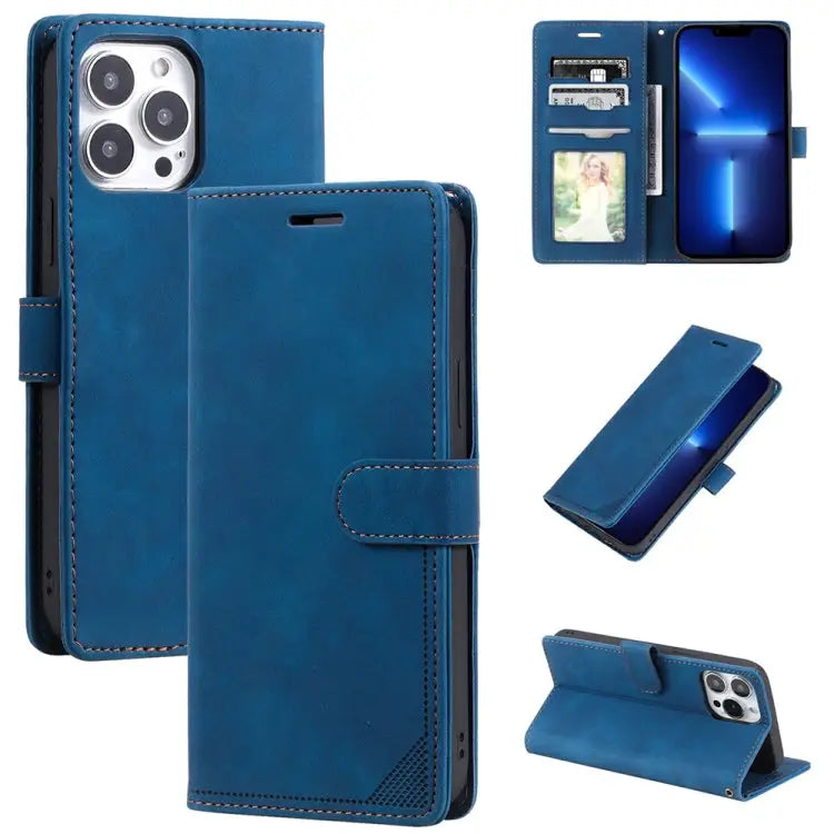 Skin Feel Anti-theft Brush Horizontal Flip Leather Phone Case For iPhone13 Pro Max For iPhone13 Pro For iPhone13