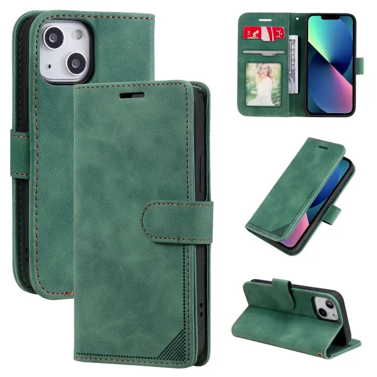 Skin Feel Anti-theft Brush Horizontal Flip Leather Phone Case For iPhone13 Pro Max For iPhone13 Pro For iPhone13