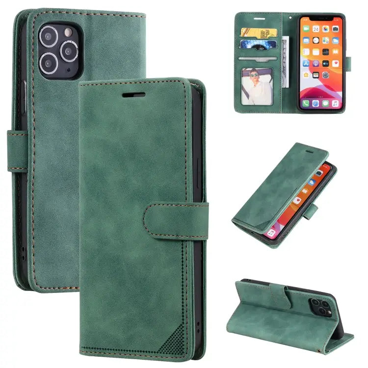 Skin Feel Anti-theft Brush Horizontal Flip Leather Phone Case For iPhone 11 Pro For iPhone 11 For iPhone XS Max