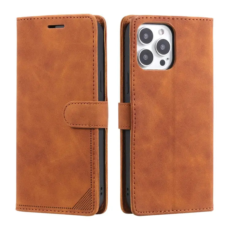 Skin Feel Anti-theft Brush Horizontal Flip Leather Phone Case For iPhone13 Pro Max For iPhone13 Pro For iPhone13