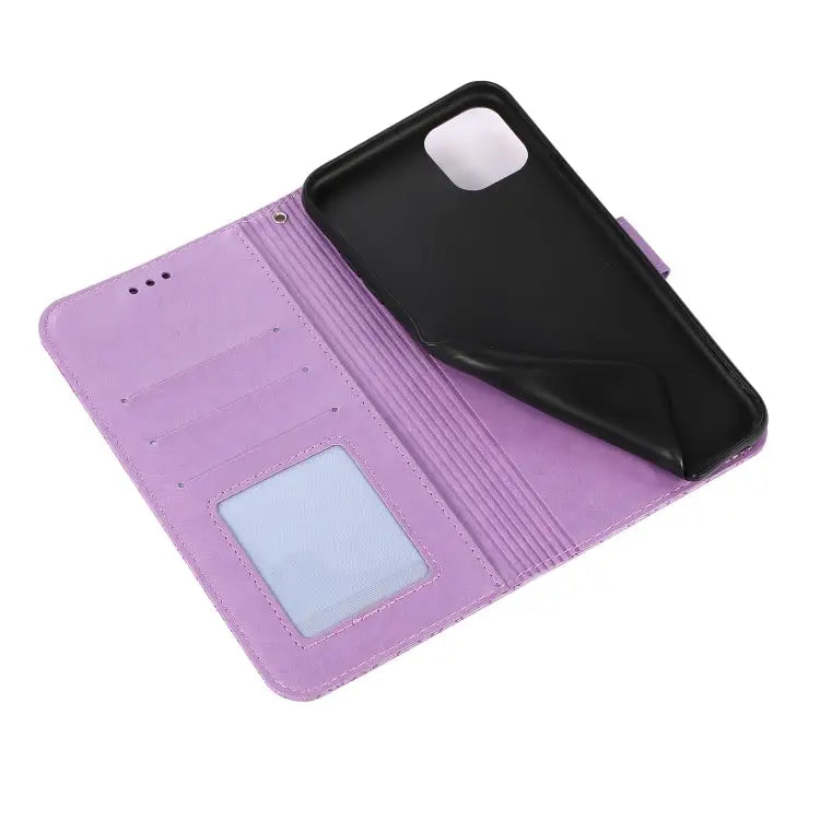 Skin Feel Embossed Sunflower Horizontal Flip Leather Case with Holder & Card Slots & Wallet & Lanyard For iPhone 11 Pro