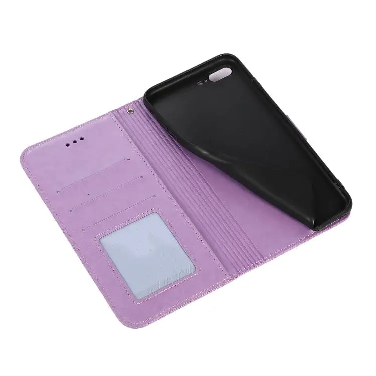 Skin Feel Embossed Sunflower Horizontal Flip Leather Case with Holder & Card Slots & Wallet & Lanyard For iPhone 7 Plus