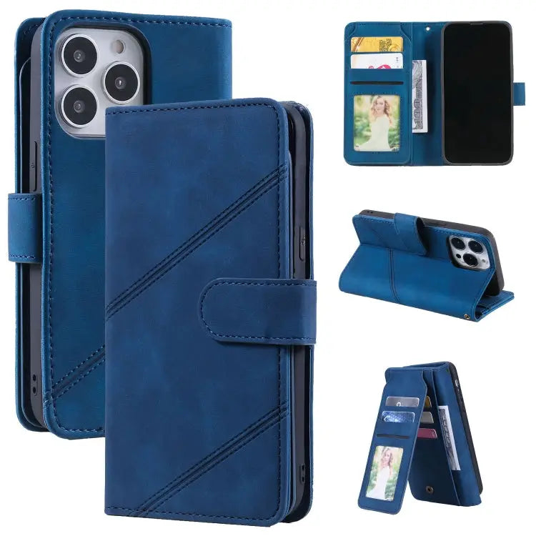 Skin Feel Horizontal Flip Leather Phone Case For iPhone 13 Pro Max For iPhone 13 Pro For iPhone 13 For iPhone 13 mini