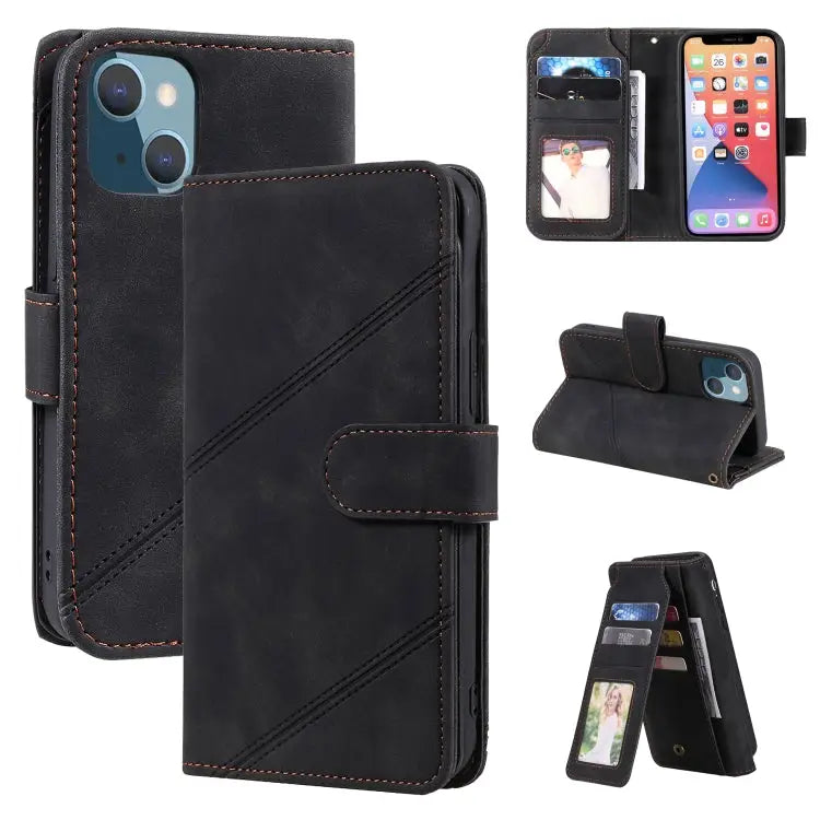Skin Feel Horizontal Flip Leather Phone Case For iPhone 13 Pro Max For iPhone 13 Pro For iPhone 13 For iPhone 13 mini