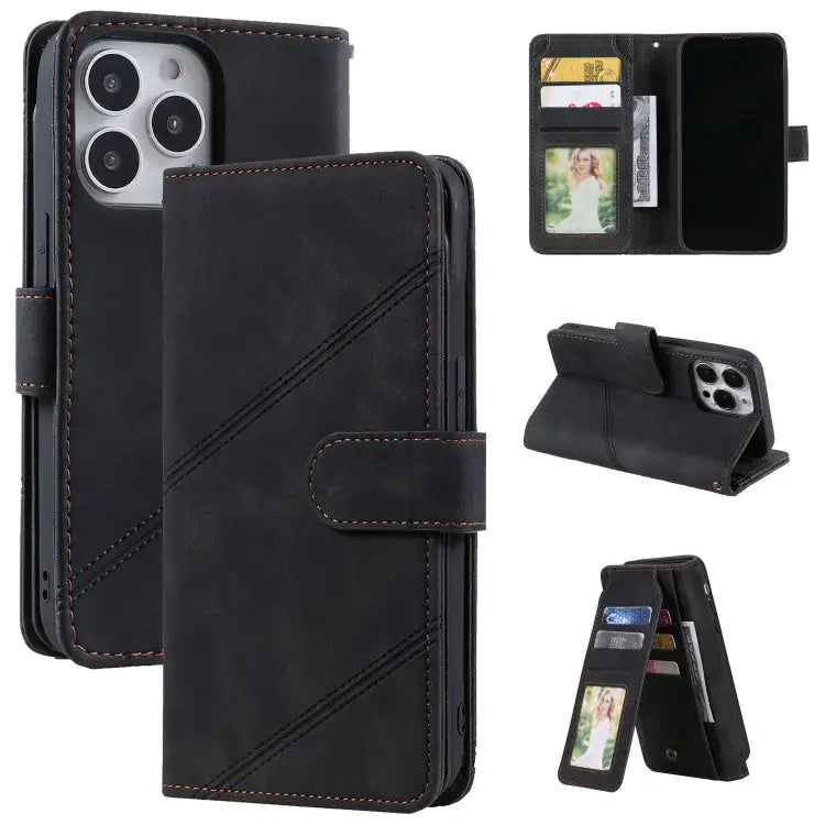 Skin Feel Horizontal Flip Leather Phone Case For iPhone 13 Pro Max For iPhone 13 Pro For iPhone 13 For iPhone 13 mini